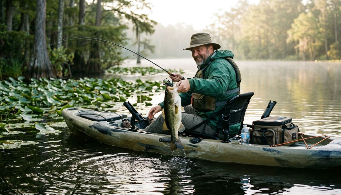 Perché il kayak sta rivoluzionando la pesca ricreativa